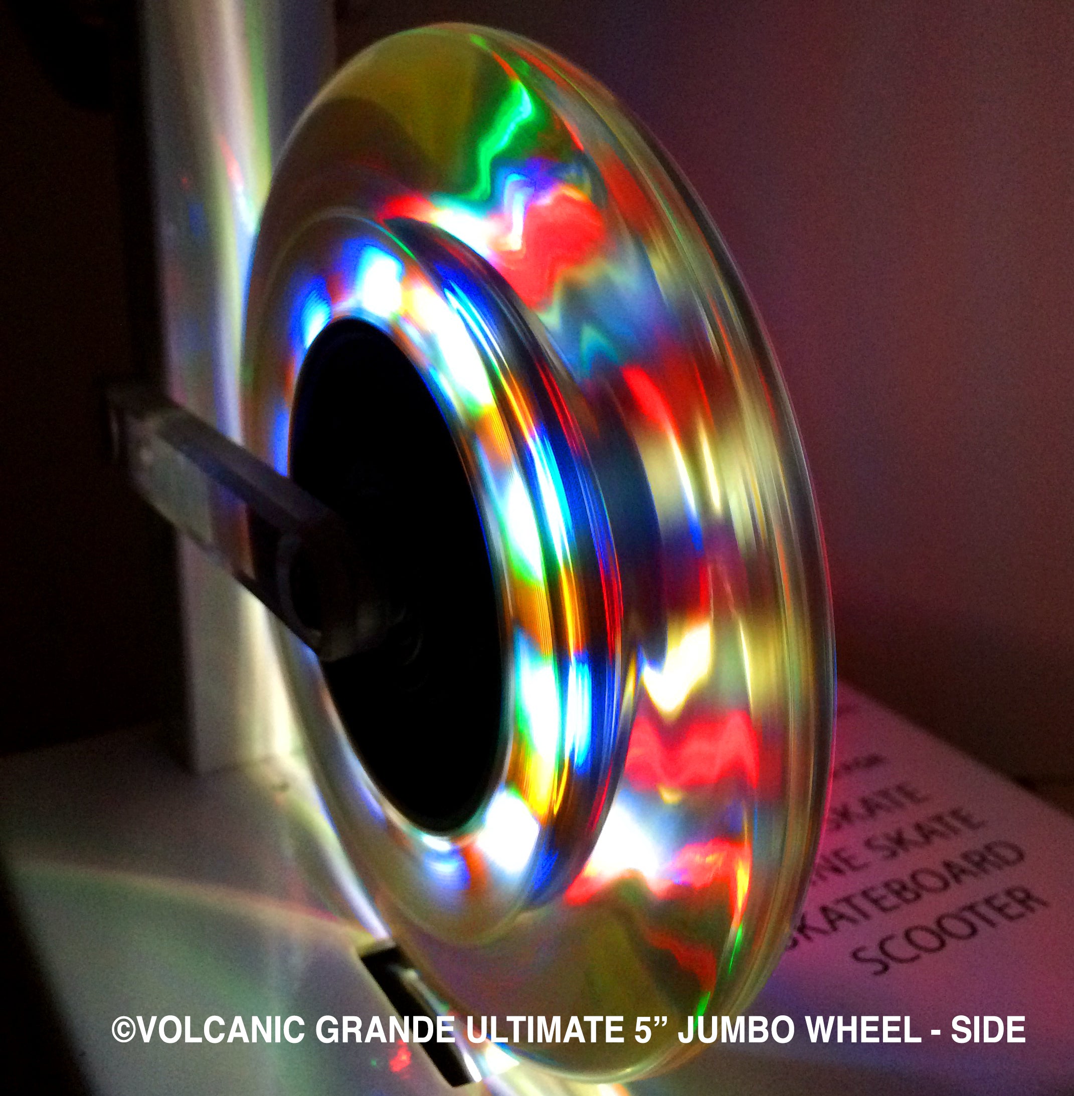 Volcanic 5″x1" (125x24mm): for Wheelchairs (2 pcs.)