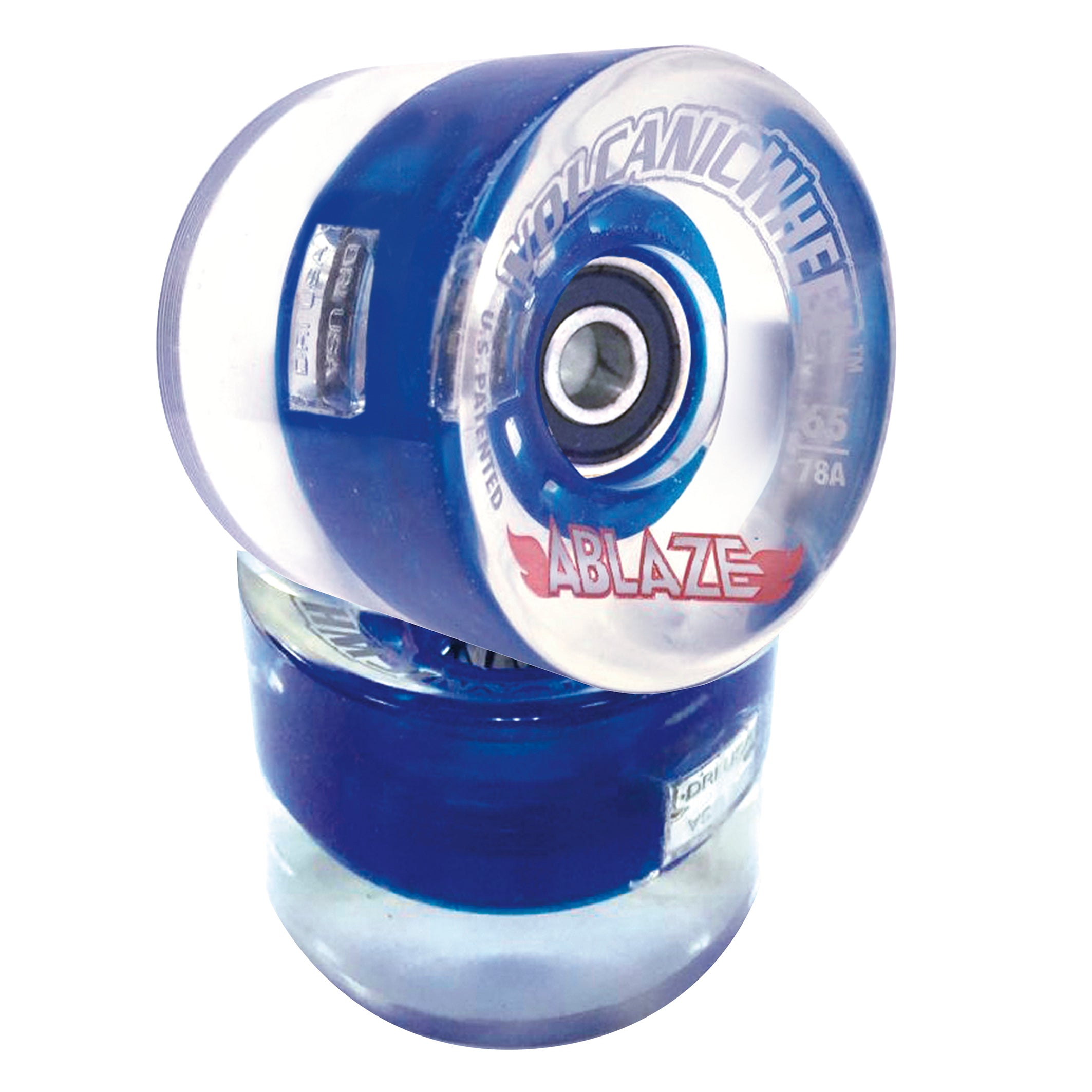 Ablaze: 70mm Wheels For Longboards (4pc. Retail Pack)