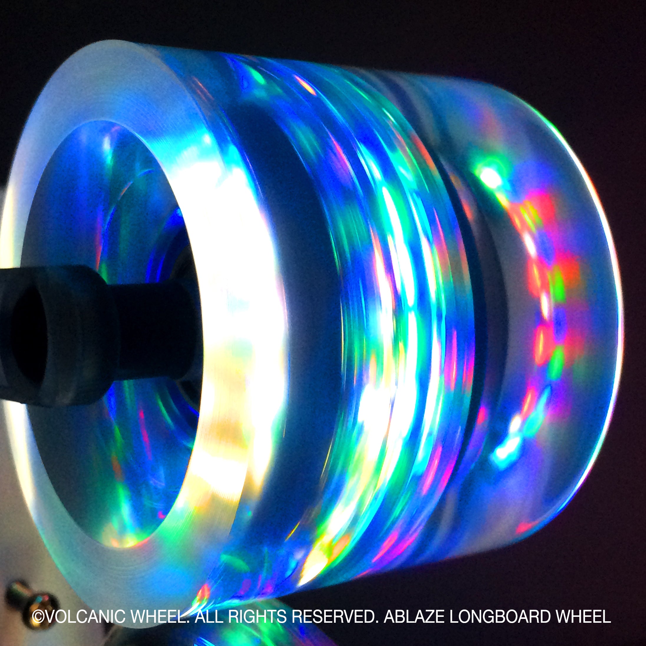 Ablaze: 70mm Wheels For Longboards (4pc. Retail Pack)