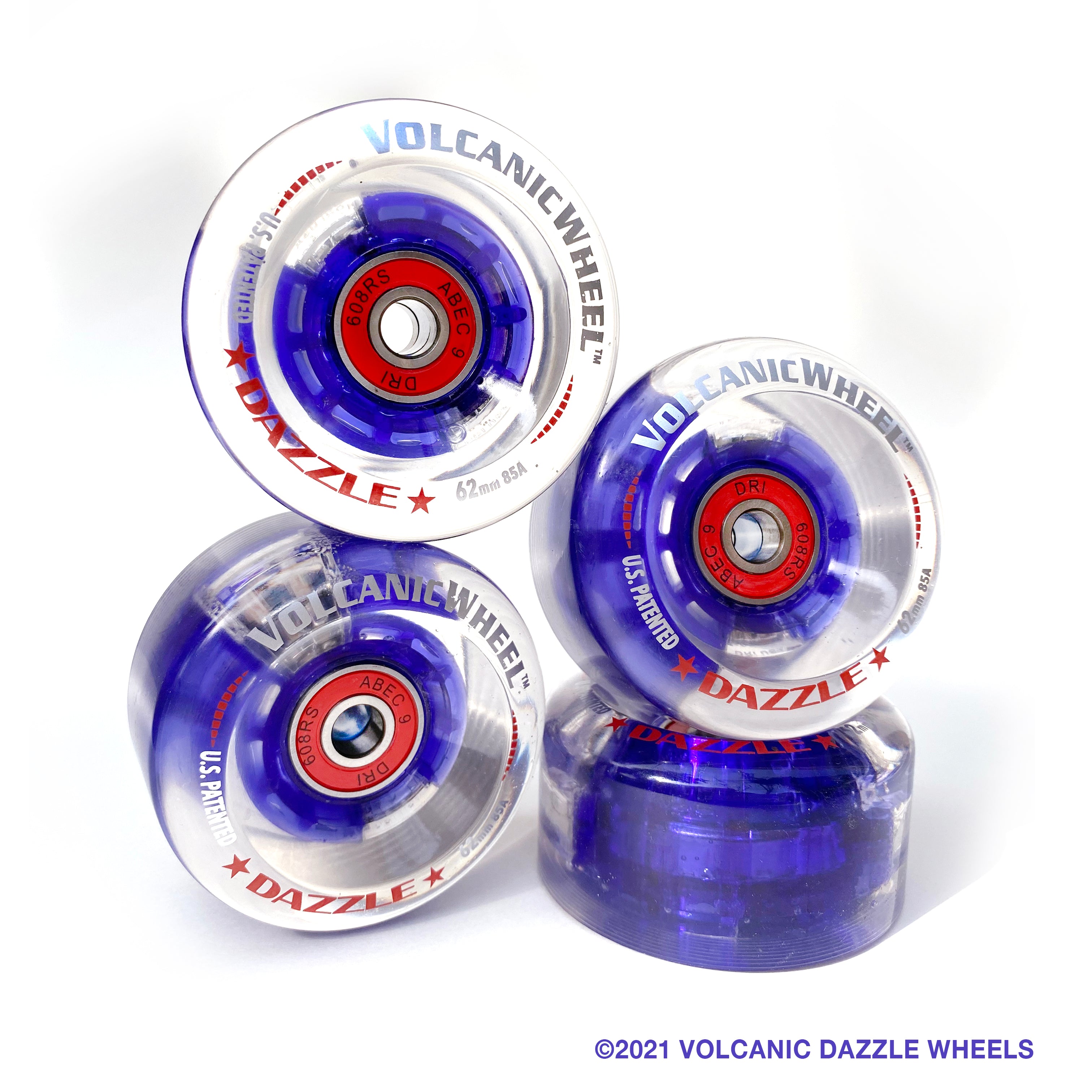 Dazzle Roller: 62mm (4pc. Retail Pack)