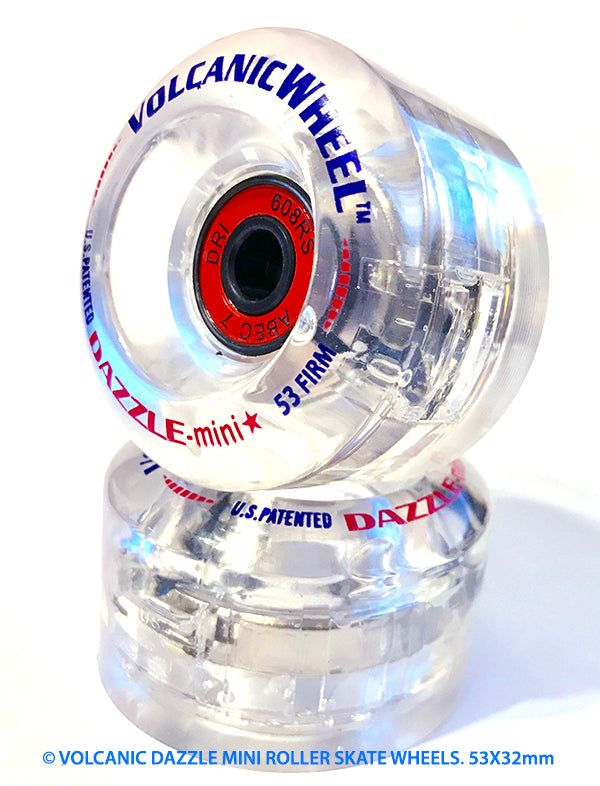 Dazzle Roller: 54mm Firm(90A), Indoor (4pc. Retail Pack)