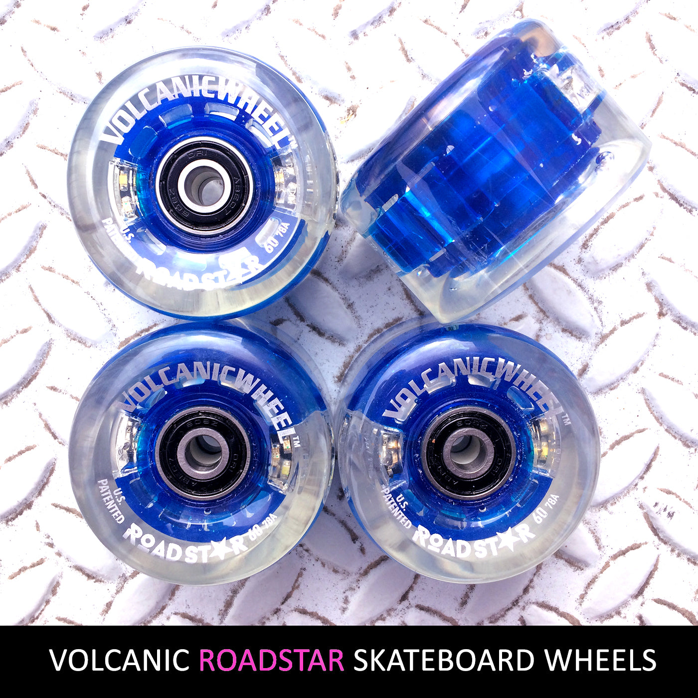 RoadStar: 60mm for Skateboards (4pc. Retail Pack)