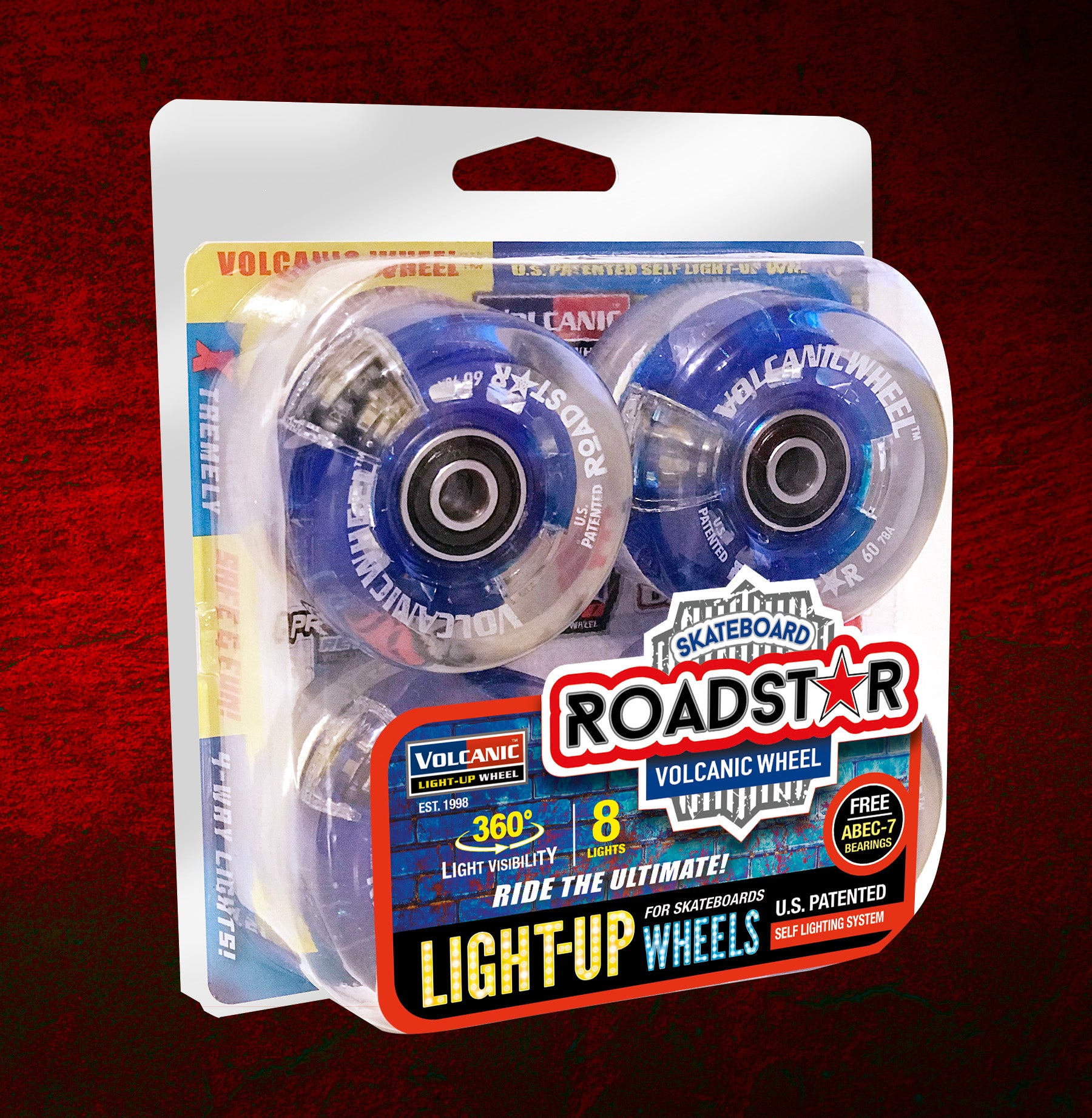 RoadStar: 60mm for Skateboards (4pc. Retail Pack)