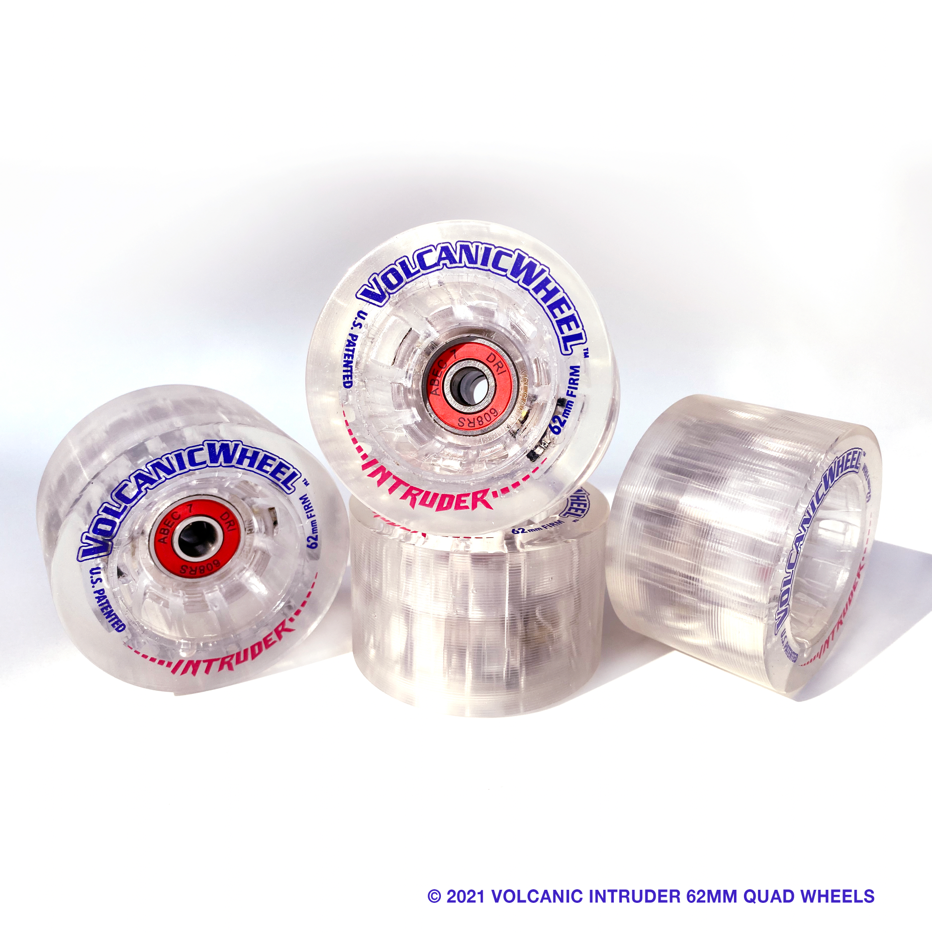 Intruder Speed Skate Wheels: FIRM (4pc. Retail Pack)