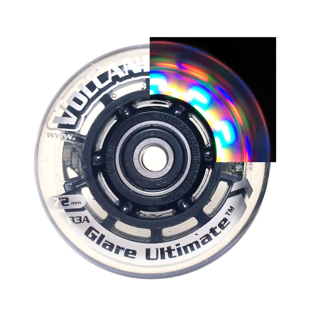 Glare 72mm: For Inline Skates (2 pcs.)